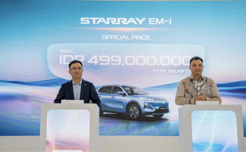 Dibanderol Nyaris Rp 500 Juta, Geely Starray EM-i Satu Kali Isi Bensin Bisa Tempuh 1.000 Km
