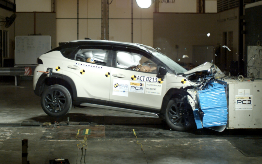 Jangan Kaget, Suzuki Fronx Diuji Tabrak ASEAN NCAP Hasilnya Begini