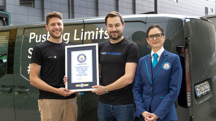 Raih Guinness World Recods, Kia PV5 Cargo EV Menempuh Jarak 693,38 Km Sekali Isi Baterai
