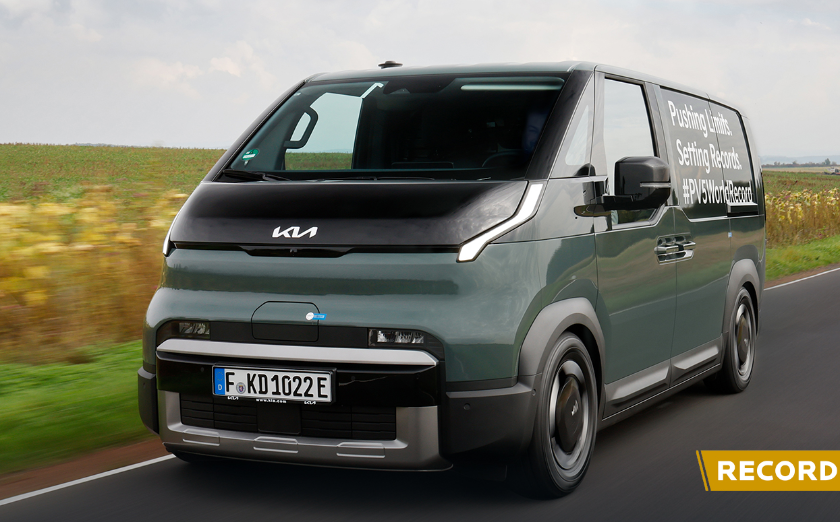 Raih Guinness World Recods, Kia PV5 Cargo EV Menempuh Jarak 693,38 Km Sekali Isi Baterai