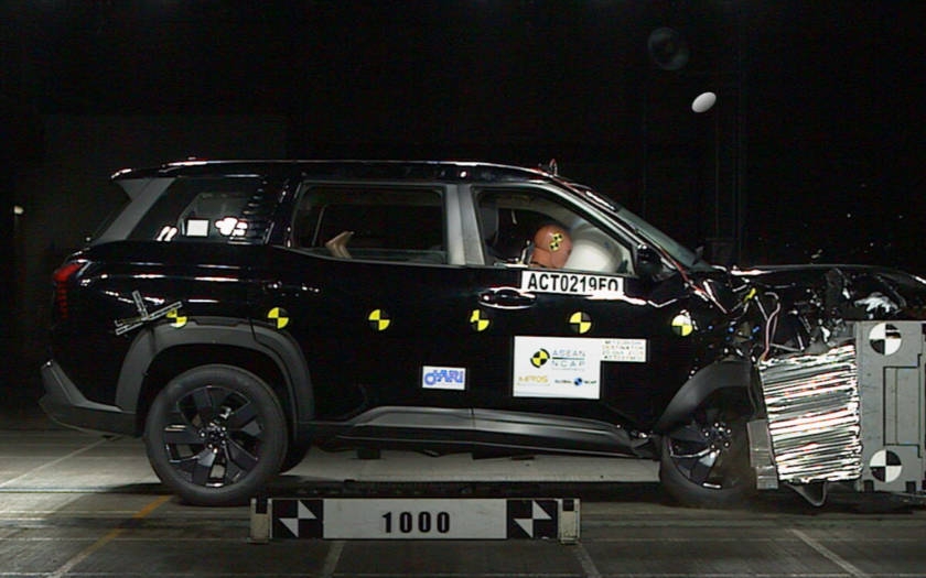 Raih Bintang Lima, Mitsubishi Destinator Lolos Tes Tabrak ASEAN NCAP 2025