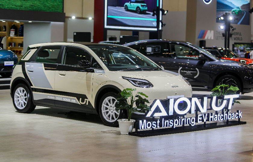 Intip Modifikasi  AION V dan AION UT, Simpel Tapi Jadi Pusat Perhatian Pengunjung GJAW 2025