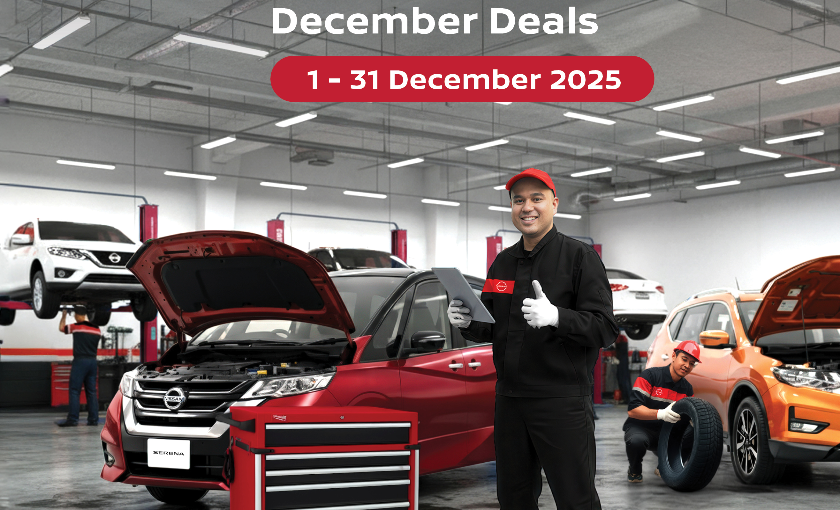 Nissan Hadirkan Program Festive Drive-December Deals Pra Liburan Akhir Tahun, Gratis Oli dan Diskon Jasa 25%