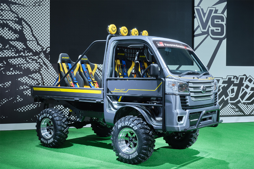 Toyota dan Daihatsu Pamer Mini Pick-up Off-Road, GR Hijet Morizo K-Trail dan Hijet Truck Jumbo Star Climber