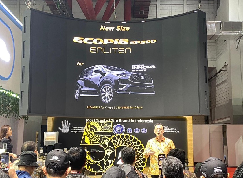 Bridgestone Luncurkan Ban Baru Cocok Buat Innova Zenix, Ecopia EP300