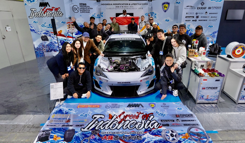 Salut, Modifikasi Toyota 86 Karya Anak Bangsa Ini Unjuk Gigi di Osaka Auto Messe 2026