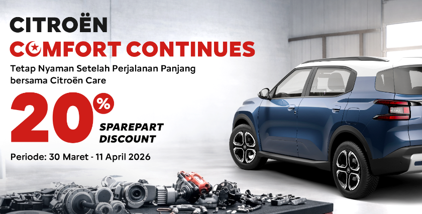 Jeep dan Citroen Tebar Diskon Suku Cadang 25% Plus Bengkel Siaga Jelang Lebaran 2026