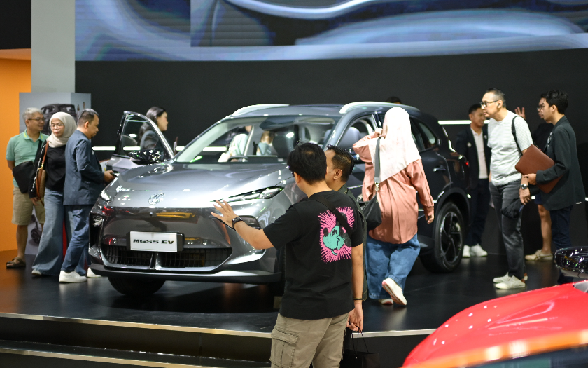 MGS5 EV Catat Penjualan Positif dengan 579 SPK di IIMS 2026