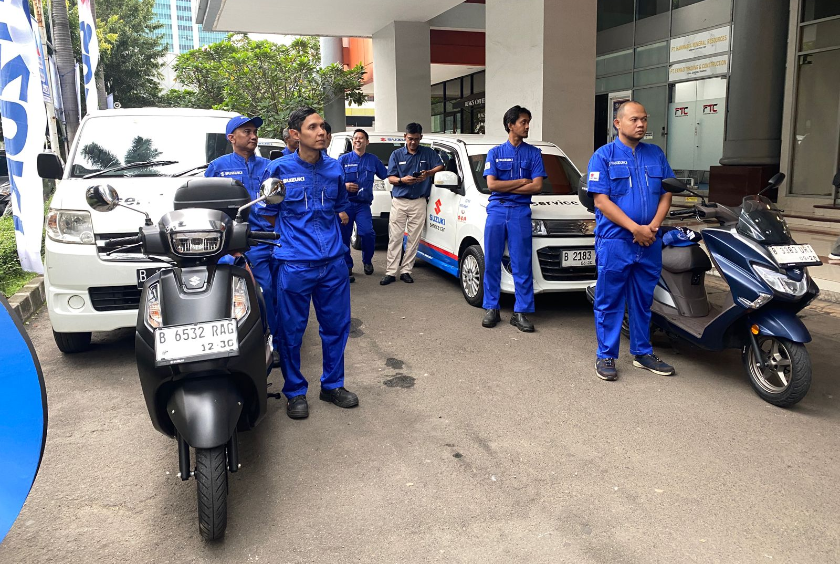 Suzuki Siapkan Bengkel Siaga di 71 Titik Jalur Mudik dan 33 Bengkel Siaga Beroperasi Nonstop