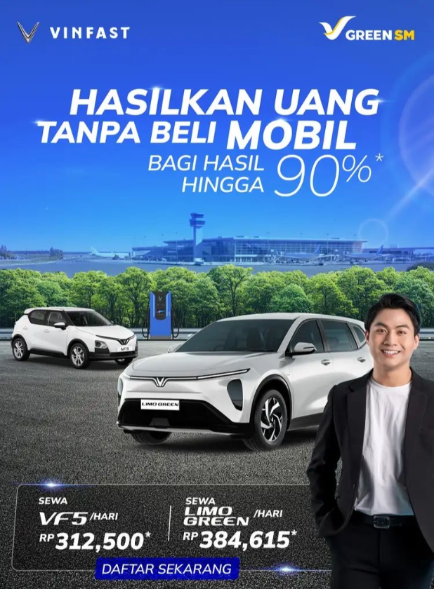 Mau Cuan Bisnis Transportasi? Sewa VinFast Limo Green Aja untuk Rental atau Taksi