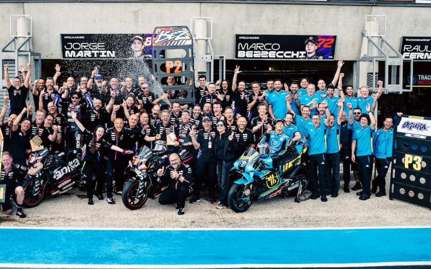 Aprilia Racing Ukir Rekor Hat-trick Bersejarah di MotoGP Prancis, Pembalap Asia Bisa Podium