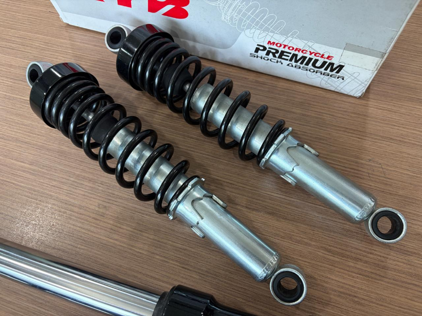 Sokbreker  KYB Premium, Solusi Yamaha RX-King Ingin Upgrade Suspensi Tapi Tampil Klasik