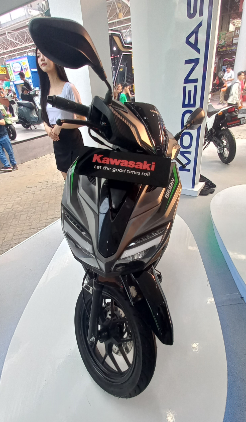 Kawasaki Indonesia Jual Modenas Brusky 125, Spesifikasi Mesin Persis Honda Vario 125