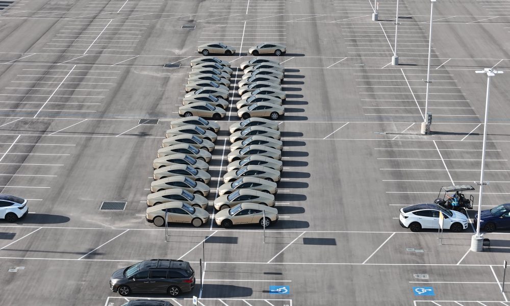 Tesla Cybercab production ignites with 60 units spotted at Giga Texas