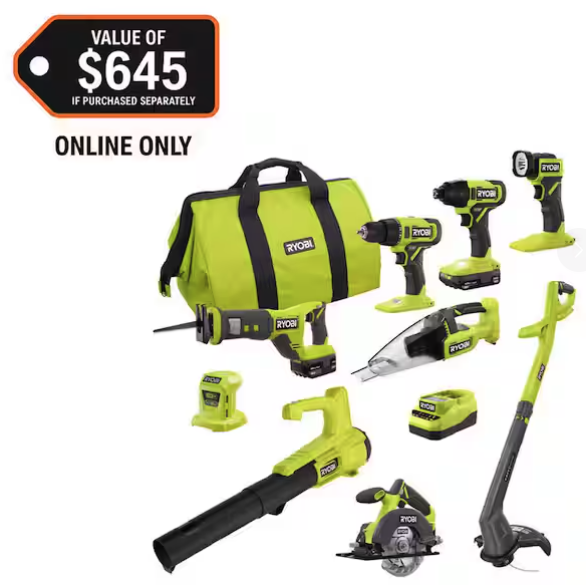 The Home Depot Is Clearing Out Ryobi Power Tools With Huge Discounts