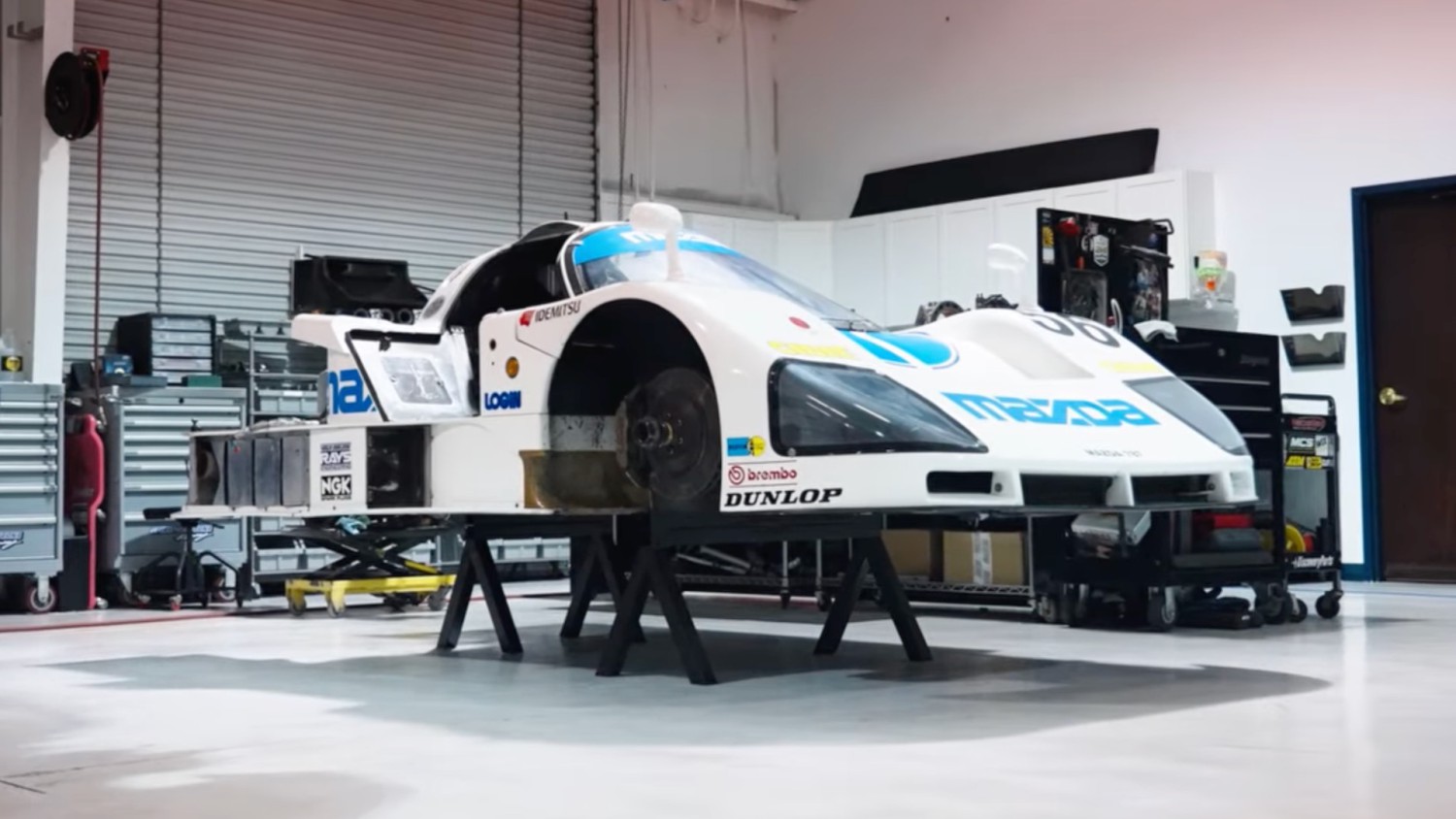 Mazda Made a Six-Minute Mini Doc About Its Le Mans 787 Four-Rotor Rebuild