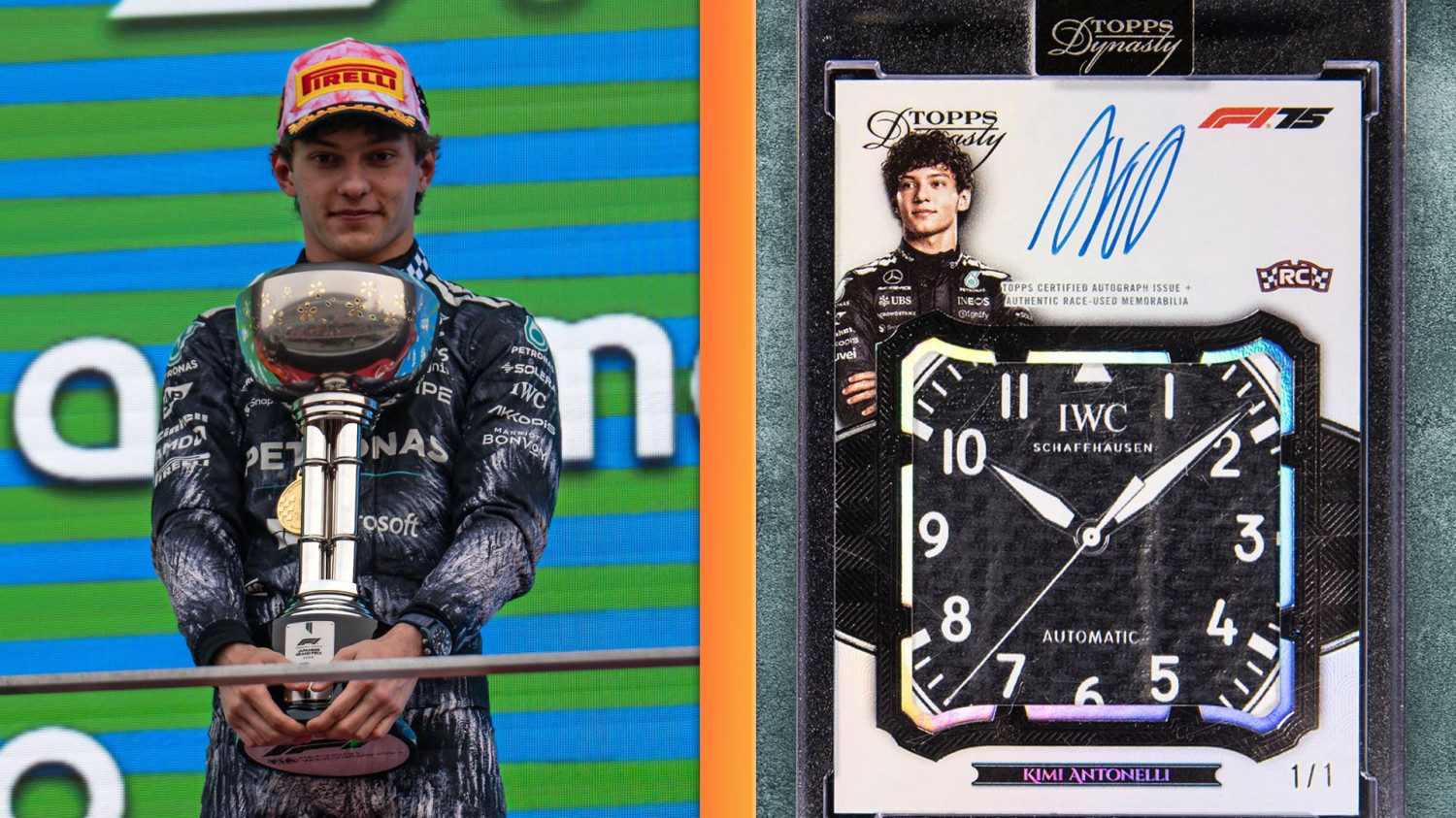 Kimi Antonelli’s F1 Topps Trading Card Sells for Staggering $201,901
