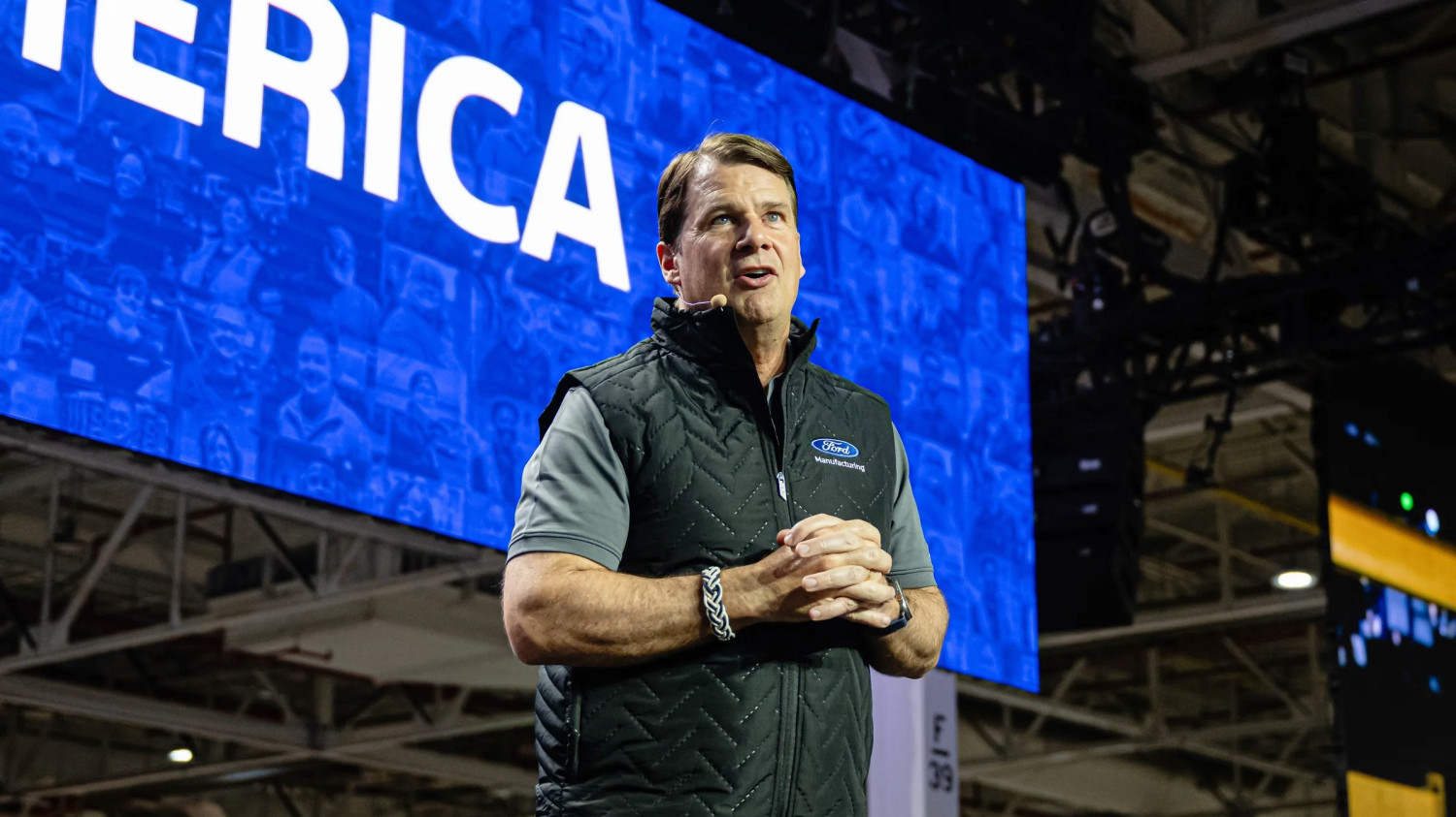 Ford CEO Jim Farley Says U.S. Plants Are Catching Up to China and Mexico: TDS