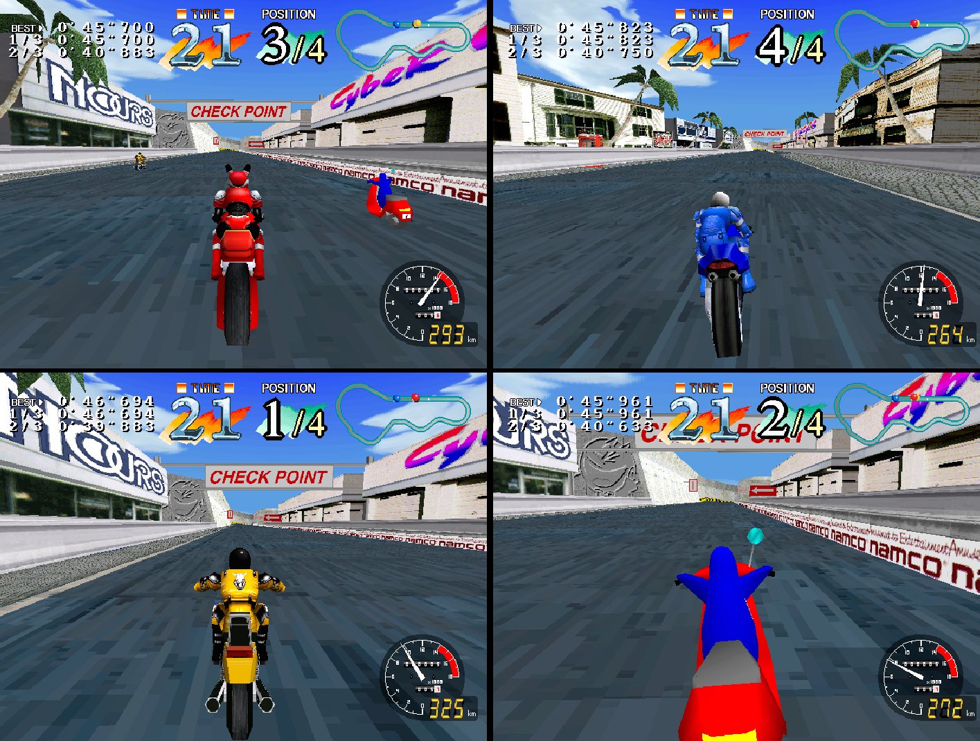 Namco’s Cyber Cycles Is Finally Getting a Console Port After 31 Years