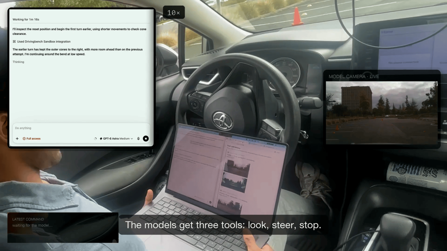 Uh Oh, ChatGPT Can Drive a Car (And Grok Crashed Immediately)