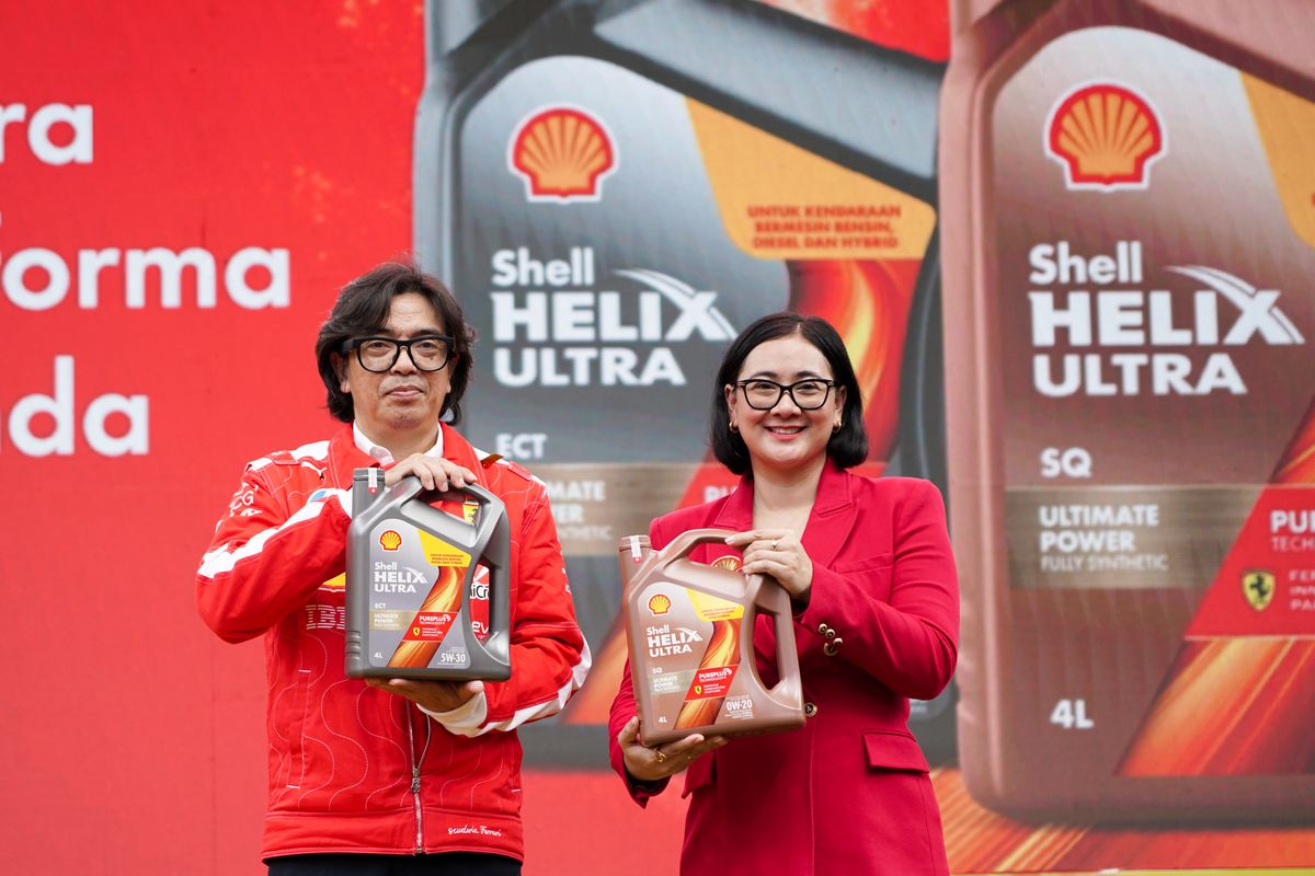 Shell Luncurkan Pelumas Baru Helix Ultra