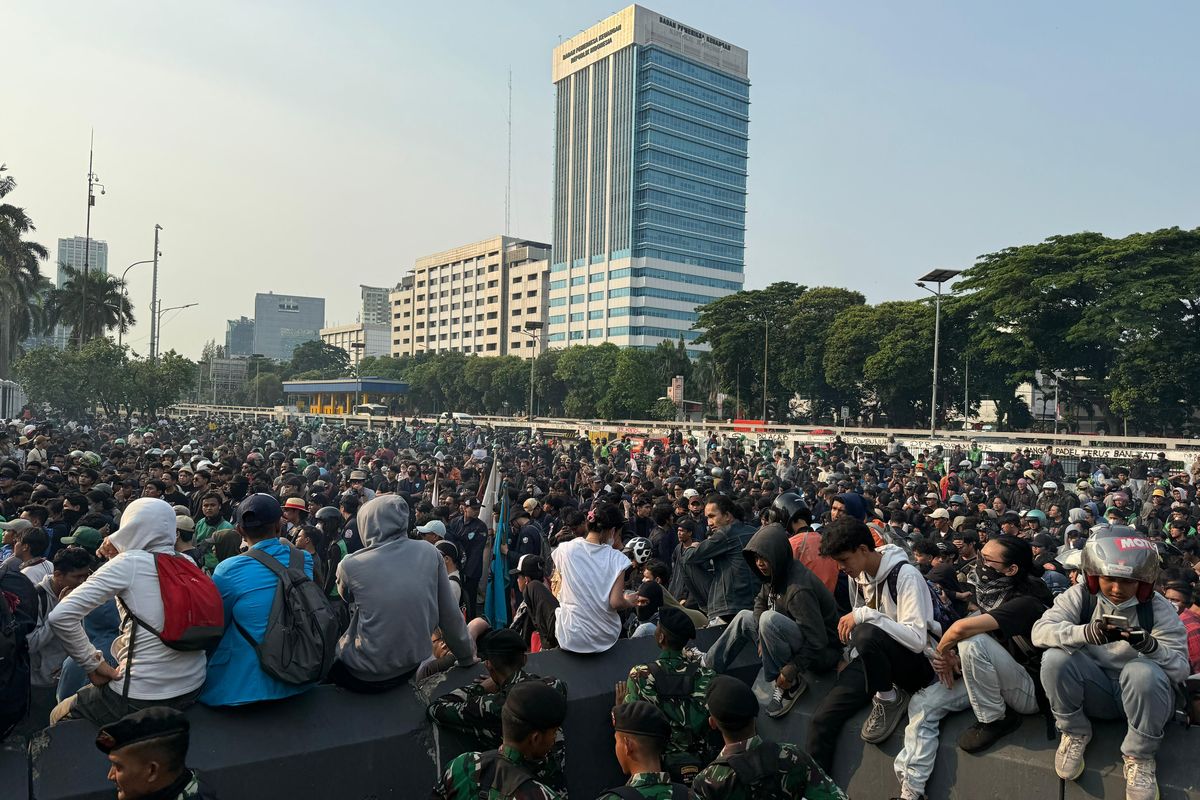 BEM SI Gelar Demo di Depan Gedung DPR, Hindari Ruas Jalan Ini