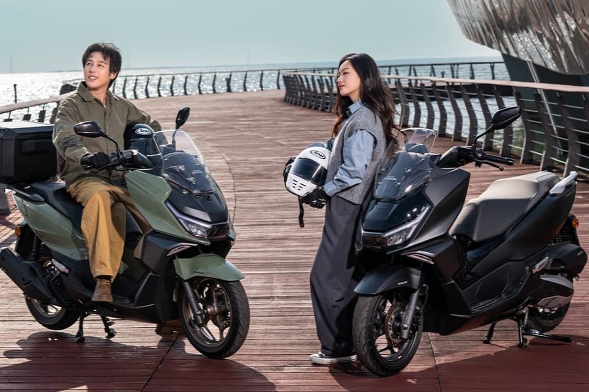 Skuter Matik Bongsor Honda NS150GX: Pakai Kamera Depan