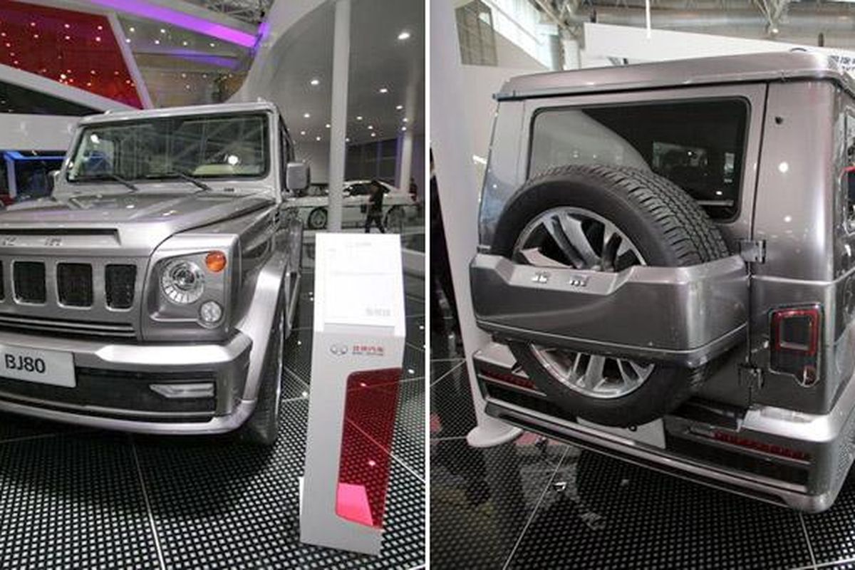 BAIC, Mercedes-Benz, Mercedes-Benz G-Class, BAIC Indonesia Siap Luncurkan BJ80 Mirip Mercedes-Benz G-Class