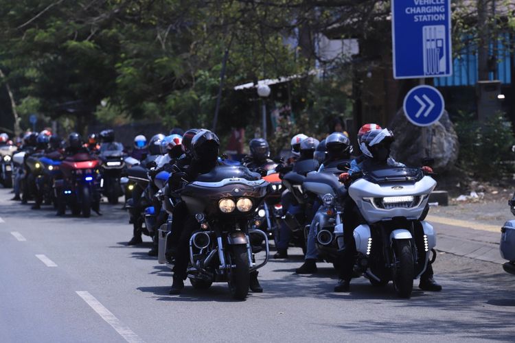 94 Bikers Tempuh Rute Jakarta-Bali dalam Touring Revival Vol. 3