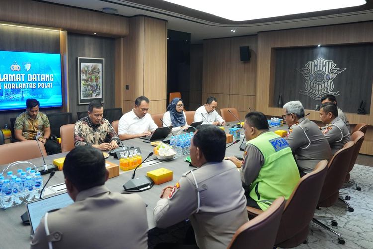 Kemenhub Bahas SKB Rekayasa Lalu Lintas Saat Demo