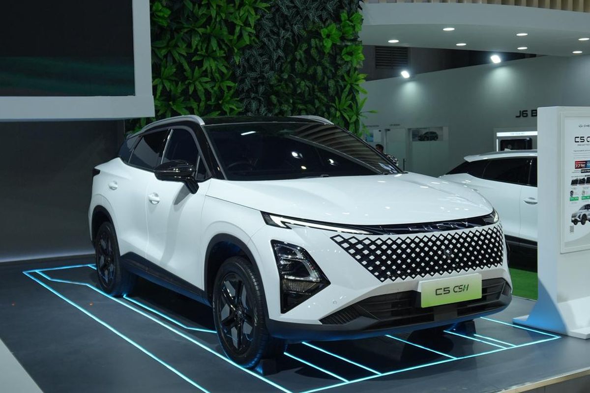 Chery C5 CSH: Kombinasi Bensin dan Listrik Diklaim Tembus 1.000 Km
