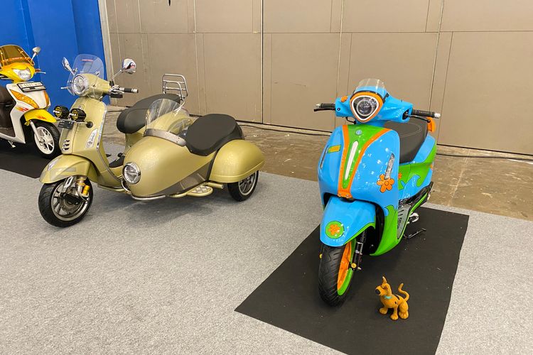 Deretan Modifikasi Skuter Kalcer di IMOS 2025