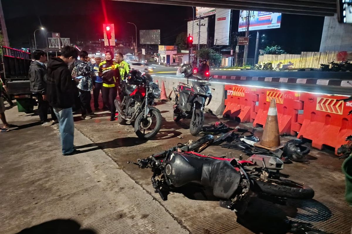 Kejadian Lagi, Kecelakaan Beruntun di Exit Tol Bawen Akibat Rem Blong
