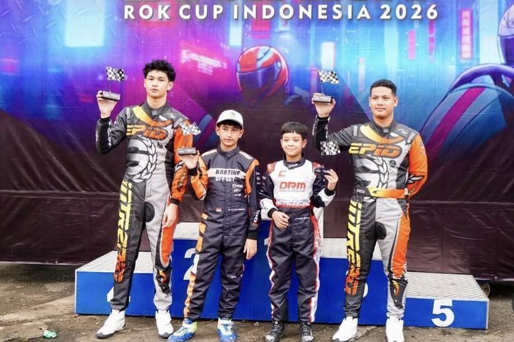 Pegokart 9 Tahun Ini Borong Tiga Gelar di Sentul