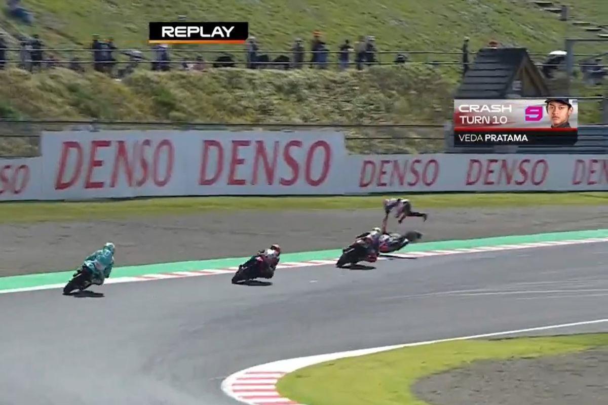 Hasil Kualifikasi Moto3 Jepang 2026: Veda Alami Highside