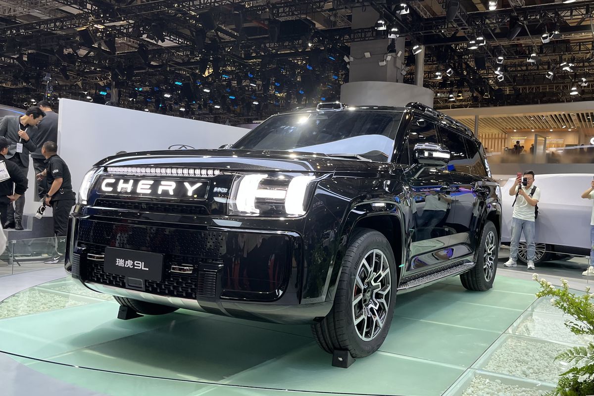 Chery Tiggo 9L Tebar Pesona di Auto Shanghai 2025