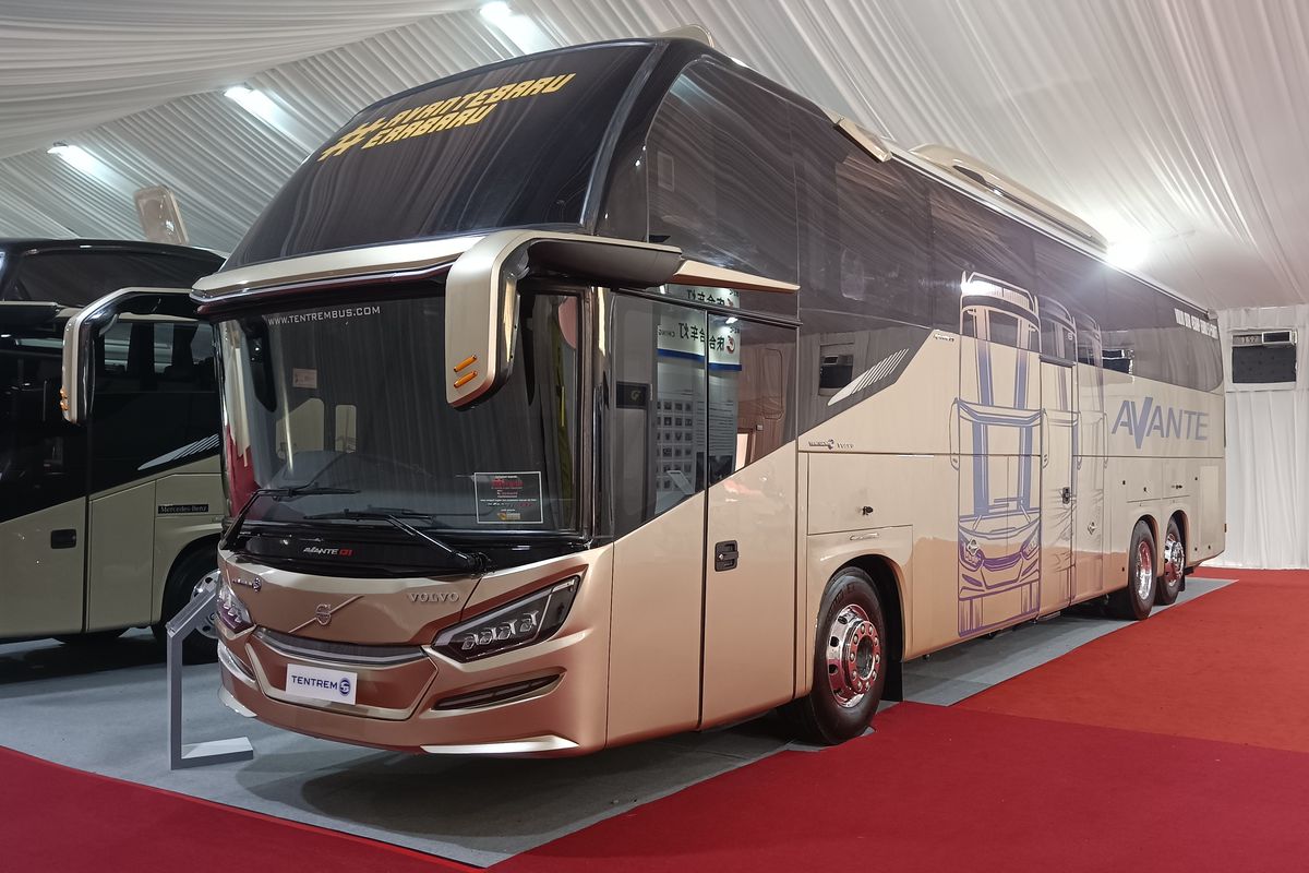 Ubahan Bus Avante D1 Buatan Tentrem Milik MTrans di GIIAS 2025