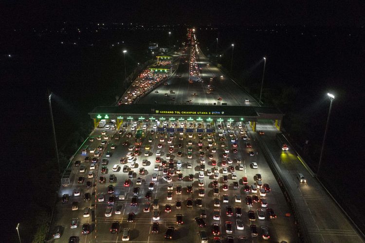 Contraflow Periode Pertama Mudik 2025 Dihentikan