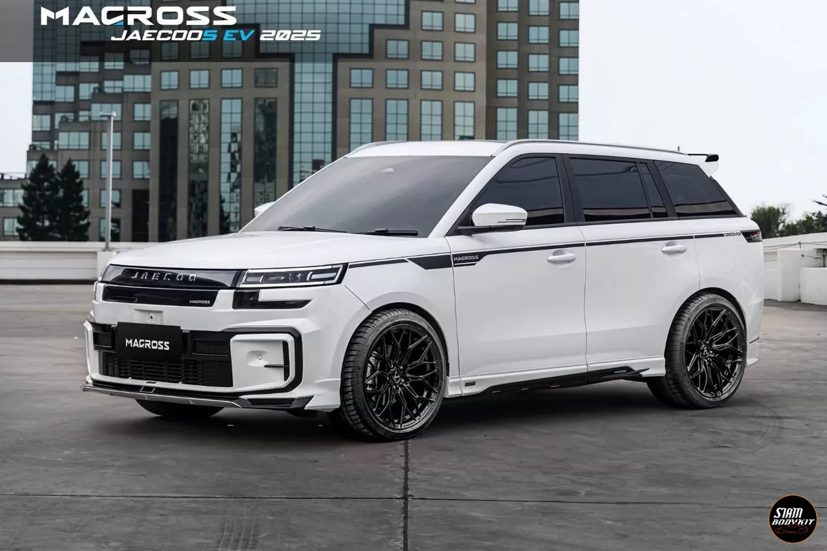 Jaecoo J5 EV Pakai Macross Bodykit: Tampilan Makin Berisi