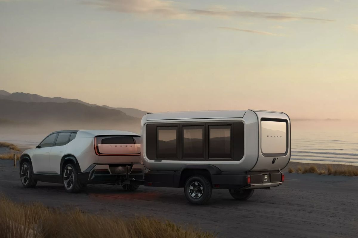 Honda Pamer Camper Ringan yang Bisa Ditarik CR-V
