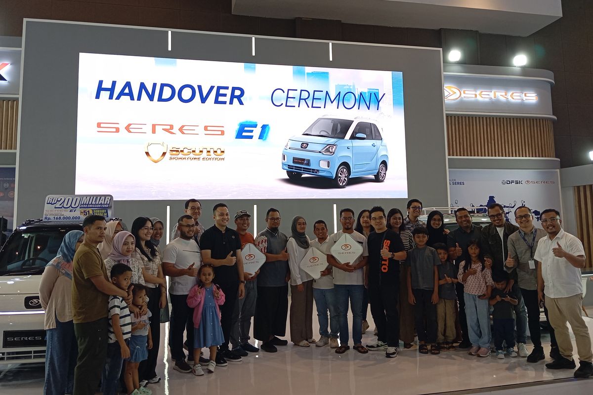 Sokonindo Serahkan Seres E1 Scuto Signature Edition