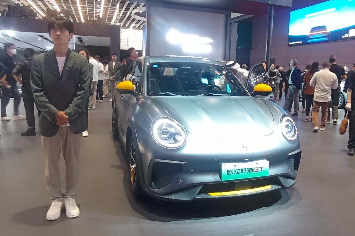 Desain GWM Ora 03 GT, Pikat Auto Shanghai 2025