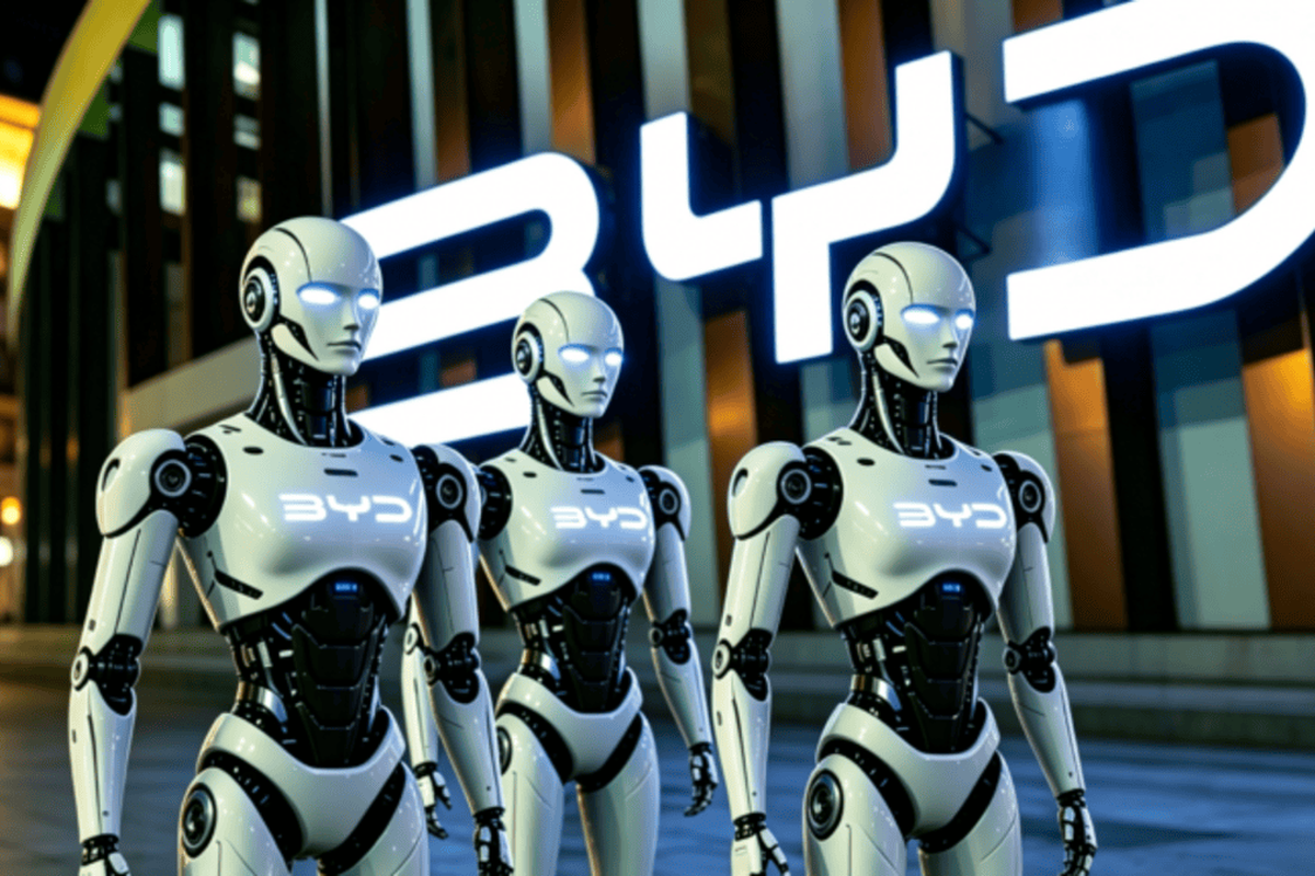 BYD Mau Jualan Robot Humanoid Lewat Diler