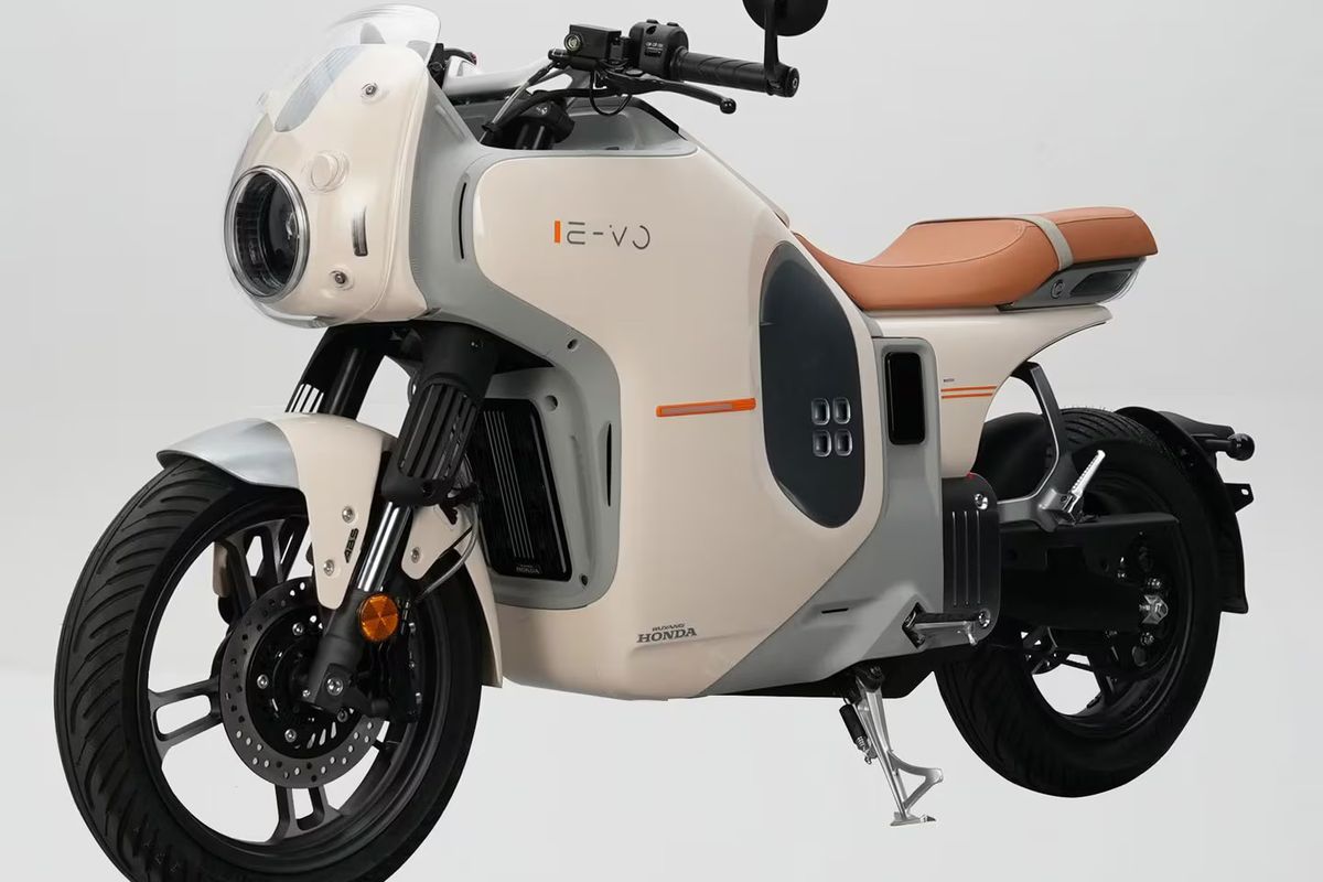 Honda Siapkan Motor Listrik Bergaya Cafe Racer WH8000D