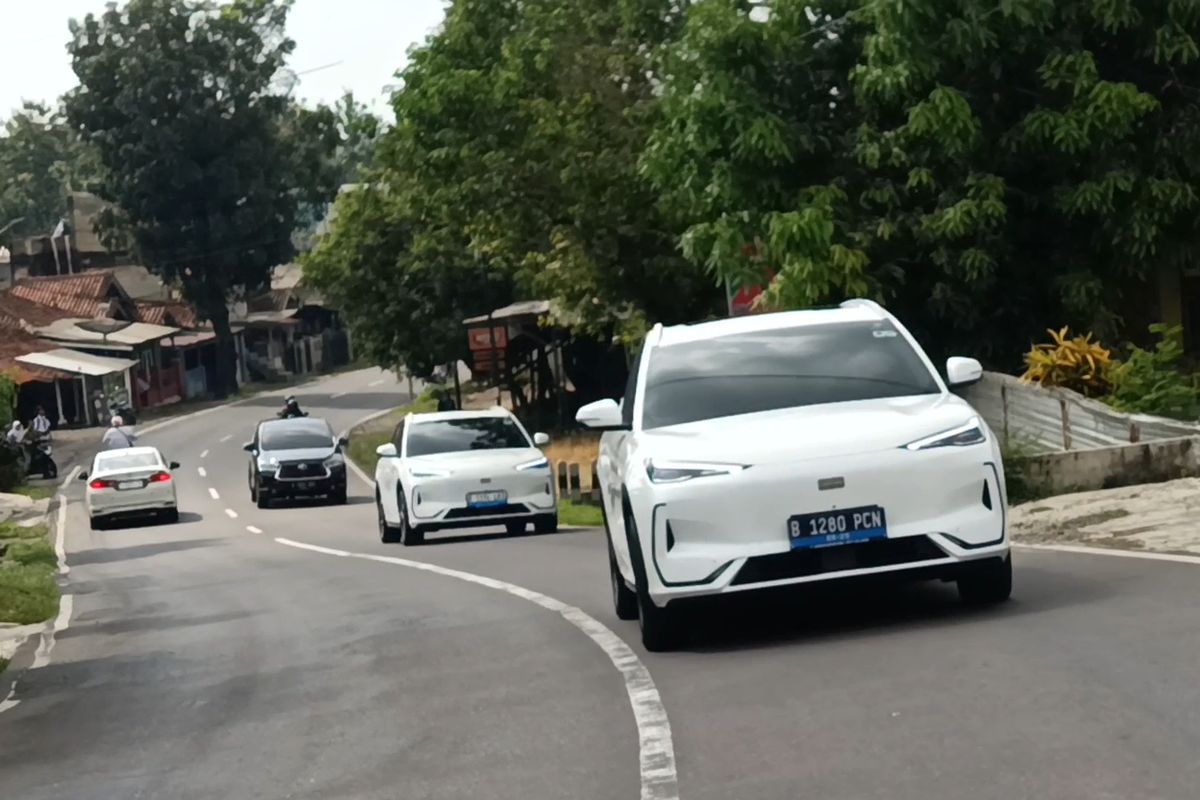 Fasilitas Tempat Penyimpanan Rahasia di Geely EX5