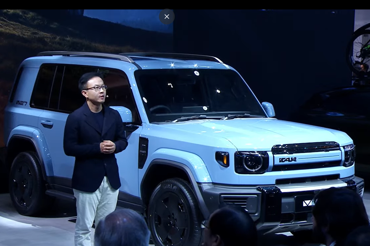 iCar Resmi Luncurkan V27 Setir Kanan di Beijing Auto Show 2026
