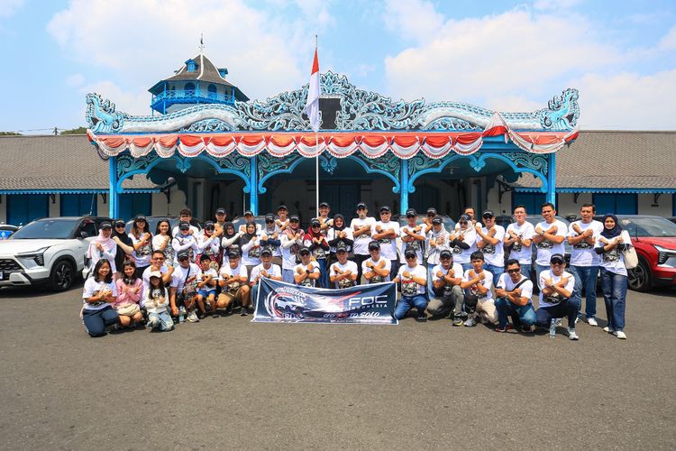 Rayakan Kemerdekaan, Komunitas Xforce Gelar Touring 3 Hari ke Jateng