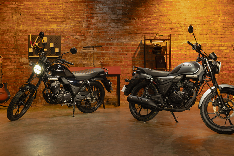 Suzuki GN160 Meluncur di Filipina, Motor Retro Dibanderol Rp39 Jutaan