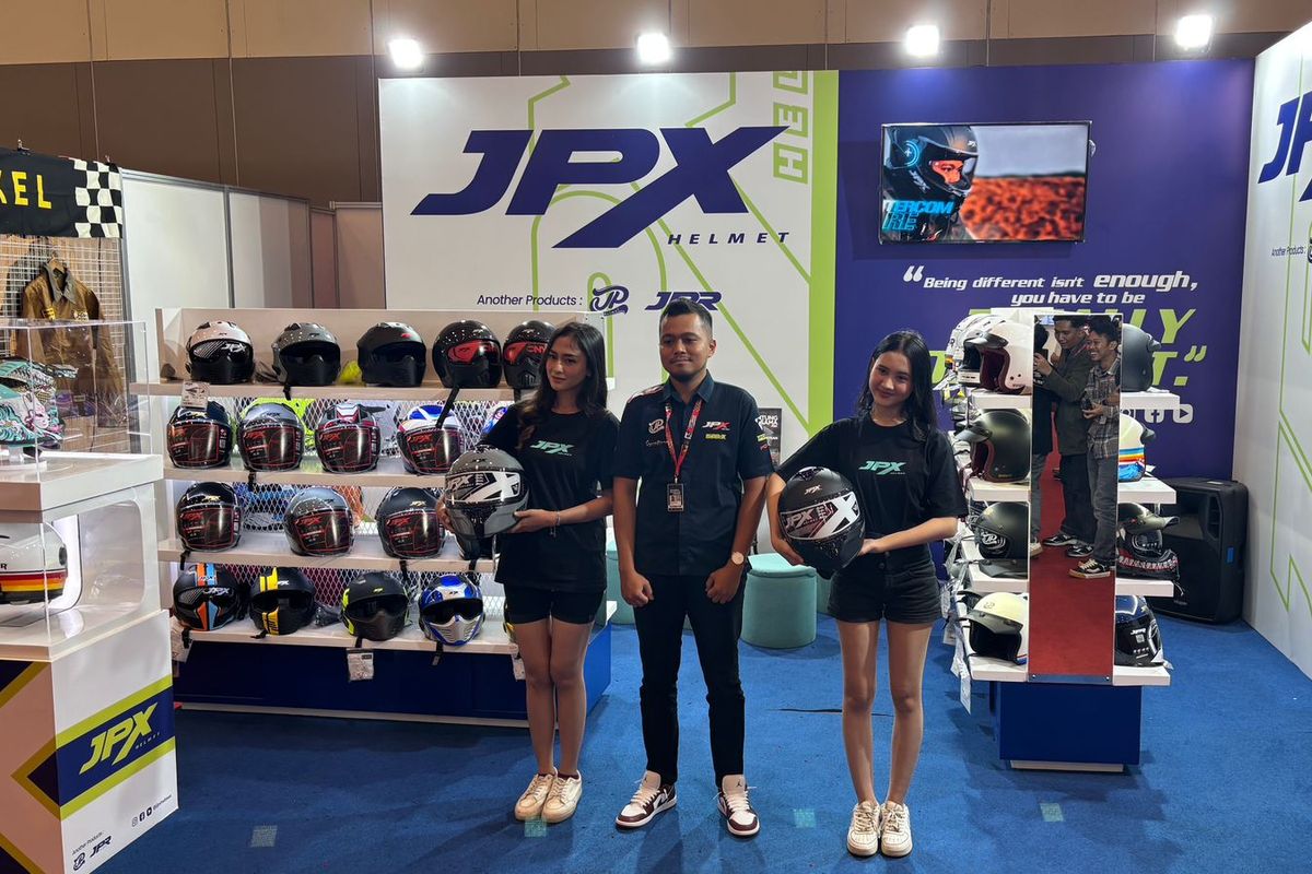 Pilihan Helm Fullface di IMOS 2025