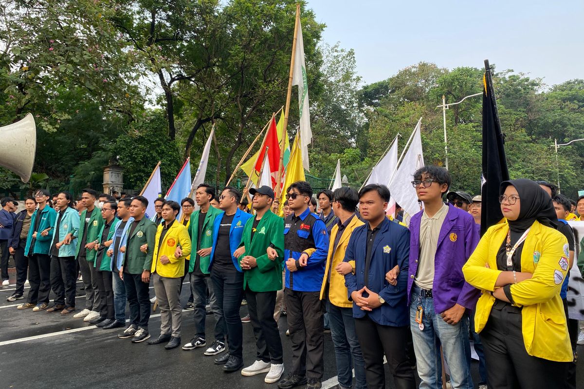 Ada Demo Mahasiswa di Bundaran HI Hari Ini, Simak Jalur Alternatif